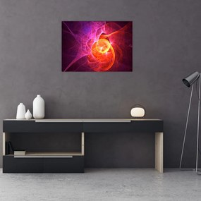 Obraz na szkle - nowoczesny abstrakcyjny obraz (70x50 cm)
