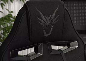 Fotel gamingowy obrotowy Hatteria – ergonomiczny fotel do gier i pracy z mechanizmem TILT