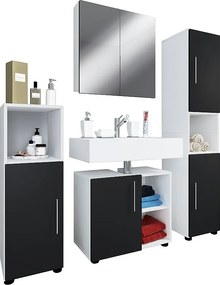 4-pokojowy zestaw mebli łazienkowych Complete Flandu Ill