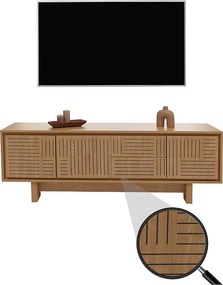 Stojak pod telewizor MCW-O34,  jesion naturalny