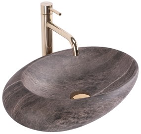 Umywalka nablatowa Rea Roxy A Stone D.Grey