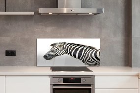 Panel szklany do Kuchni Profil Dzikiej Zebry