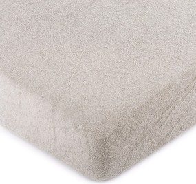 4Home prześcieradło frotte szary, 160 x 200 cm, 160 x 200 cm