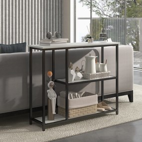 HOMCOM Konsolowy stolik z dużą ilością miejsca