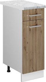 Szafka dolna do kuchni dąb rzemieślniczy 30x60x81.6 r-line