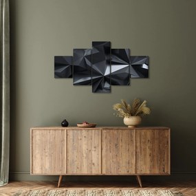 Obraz - Abstrakcja geometryczna (125x70 cm)