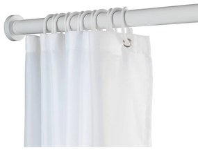 Biały drążek teleskopowy do łazienki Wenko Luz, dł. 110-185 cm