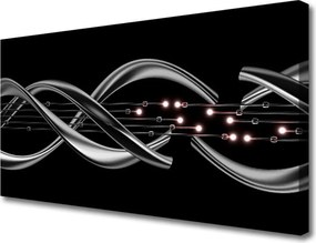 Obraz canvas Interakcja Barw i Kształtów