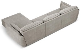 Jasnoszary narożnik (prawostronny) Vanda – Mazzini Sofas