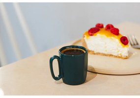 Ciemnozielone kamionkowe kubki zestaw 2 szt. na espresso 80 ml Fuori – Vialli Design
