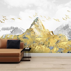 Fototapeta - Złote góry (196x136 cm)