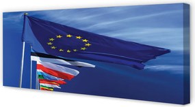 Duży obraz na płótnie Zestaw Flag