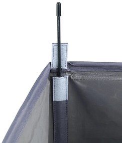 Pojemnik na pranie TRIVO GREY - aż 116 litrów, WENKO