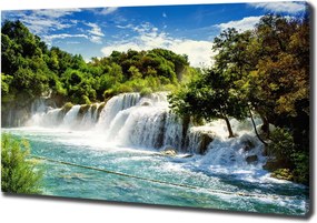 Foto obraz na płótnie Wodospad Krka