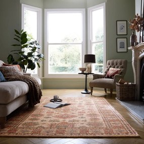 Różowo-pomarańczowy dywan z mieszanki juty tkany ręcznie 80x150 cm Lana Jute – Flair Rugs