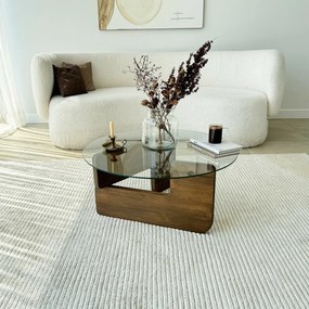 Stolik konferencyjny Mia Walnut