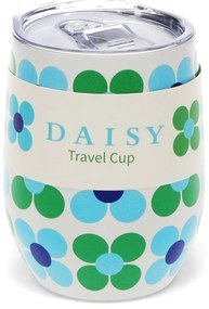 Kubek podróżny 350 ml Blue and green Daisy – Rex London