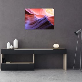 Obraz - kolorowy piasek (70x50 cm)