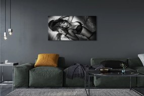 Fotoobraz na płótnie Klasyczna Elegancja w Monochromie