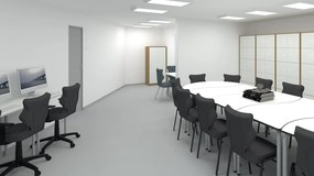 Ergonomiczne krzesło dla nauczycieli Uni rozmiar 6-7 podstawa czarna