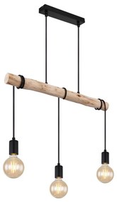 Globo 15539-3H - Lampa wisząca GREGOR 3xE27/60W/230V na linkach