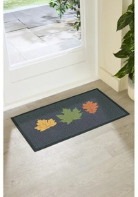 Wycieraczka 40x70 cm Autumn Leaves on Green – Artsy Doormats