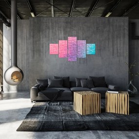 Obraz kolorowej tekstury (125x70 cm)