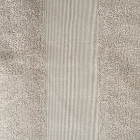 Beżowy bawełniany ręcznik frotte 50x85 cm Anti-Bacterial – Catherine Lansfield