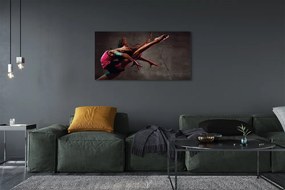 Obraz drukowany na płótnie Kobieta w Szpagacie