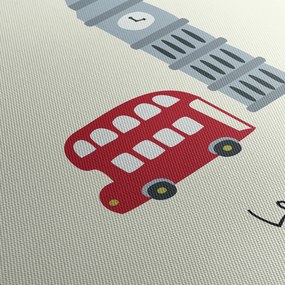 Obraz - Miasta Europy N⁰3 (170x50 cm)