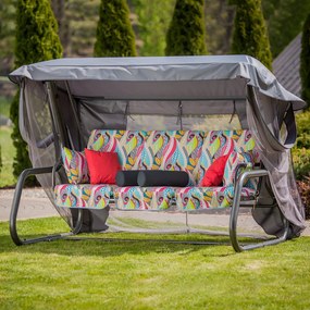 Huśtawka ogrodowa z moskitierą Venezia Lux G039-11HB PATIO