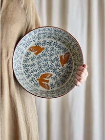 Niebieska ceramiczna misa ø 28 cm Hezha – Bloomingville