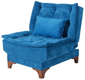 Fotel Kelebek Berjer Dark Blue