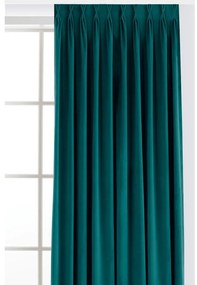 Morska aksamitna zasłona częściowo zaciemniająca (dimout) 265x175 cm Velto – Filumi