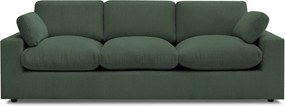 Zielona sztruksowa sofa 250 cm Belair – Bobochic Paris