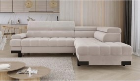 Narożnik SELVA L z funkcją spania i pojemnikiem Prawostronny w tkaninie SALVADOR 05 WERSAL