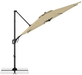 LIFE 310 cm – huśtawka ogrodowa z bocznym drążkiem : Substancja Desen - 822