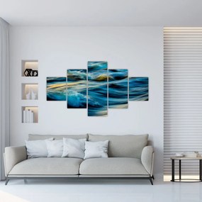 Obraz - Fale (125x70 cm)