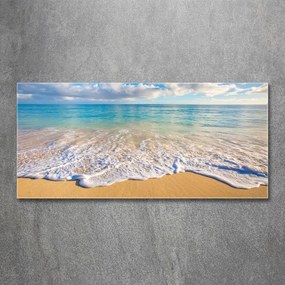 Foto obraz szkło akryl Hawajska plaża