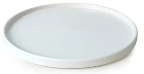 Białe ceramiczne talerze zestaw 6 szt. ø 27 cm – Hermia