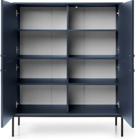 Komoda MONDO 104 cm do Salonu Sypialni Odcienie granatowego