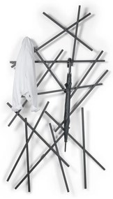 Czarny metalowy wieszak ścienny Matches – Spinder Design