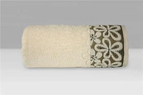 Ręcznik kąpielowy Greno Bella 70x140 kremowy GRENO