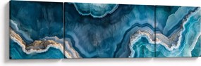 Obraz - Detal akwamarynu (170x50 cm)