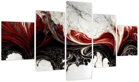 Obraz - Marmurowa abstrakcja (125x70 cm)