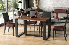 Stół rozkładany BORYS 130(250)x80 dąb stirling