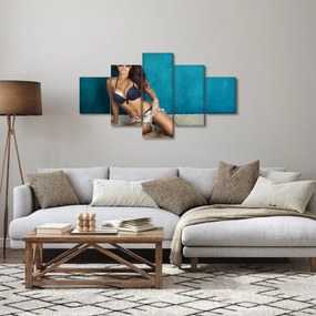 Obraz - Pozowanie kobiet (125x70 cm)