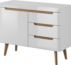Komoda NORDICO 107 cm do Salonu Sypialni Biały