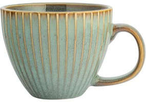 Altom Porcelanowy kubek jumbo Reactive Sage, 450ml