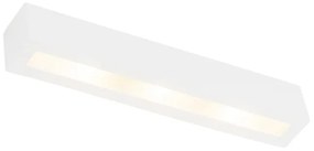 Nowoczesna lampa ścienna biała 3-światłowa - Tjada Novo Nowoczesny Oswietlenie wewnetrzne
